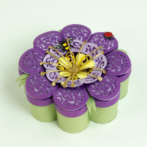 Tonic Studios Die Cutting Petal Perfection Die Set & Adhesive Sheets - DB09
