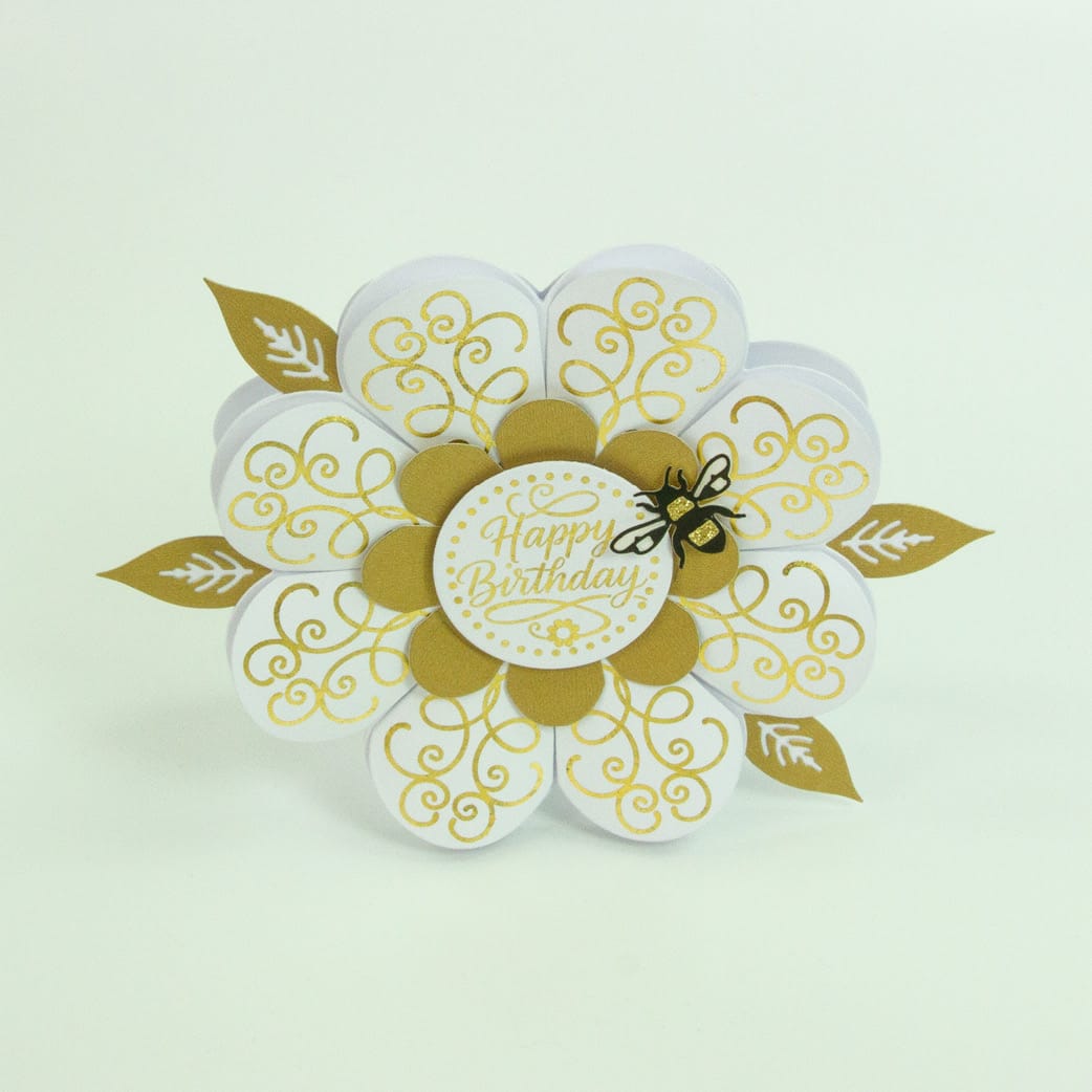 Tonic Studios Die Cutting Petal Perfection Die Set & Adhesive Sheets - DB09