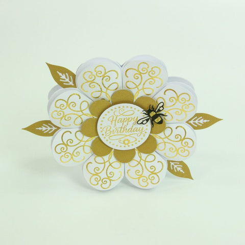 Tonic Studios Die Cutting Petal Perfection Die Set & Adhesive Sheets - DB09