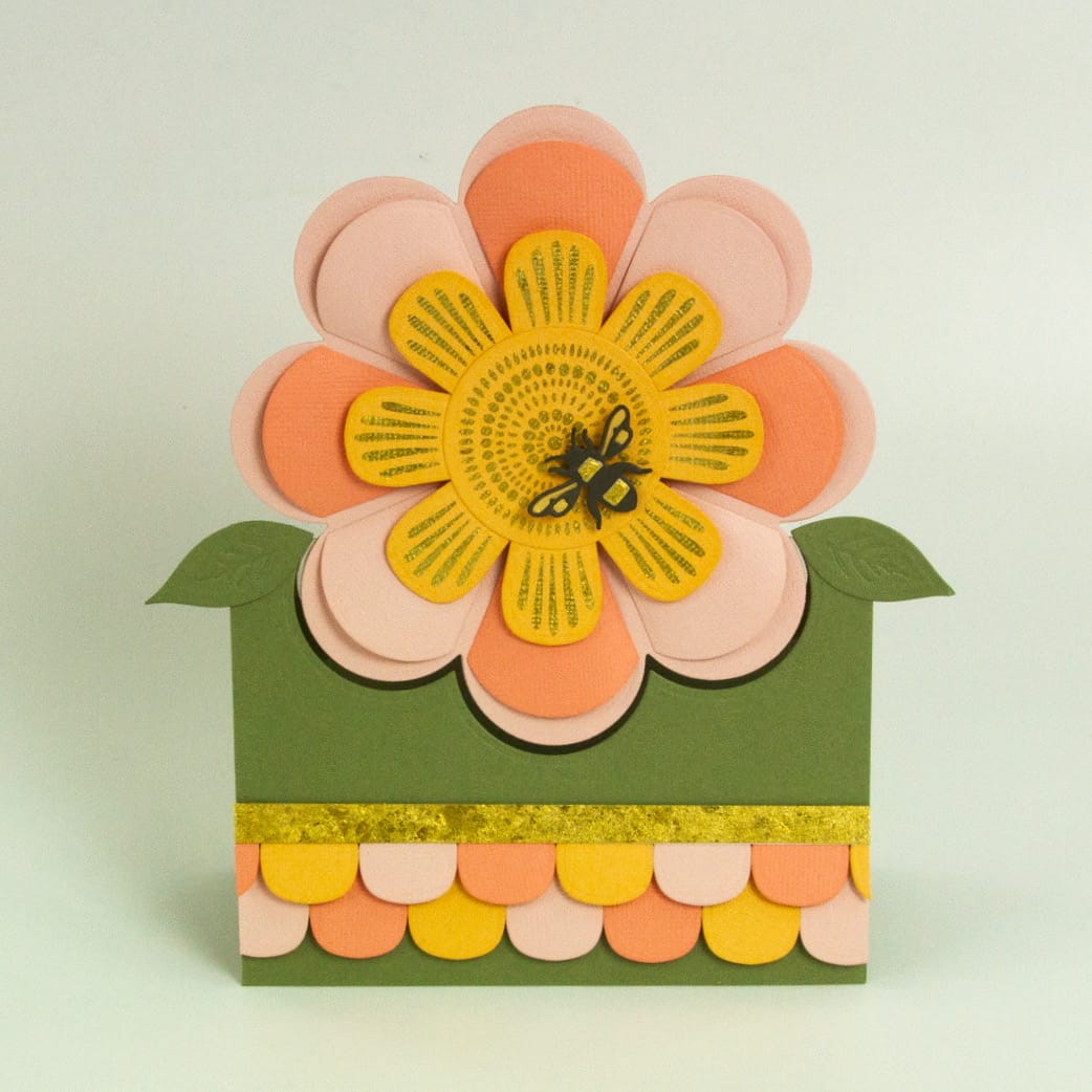 Tonic Studios Die Cutting Petal Perfection Die Set & Adhesive Sheets - DB09