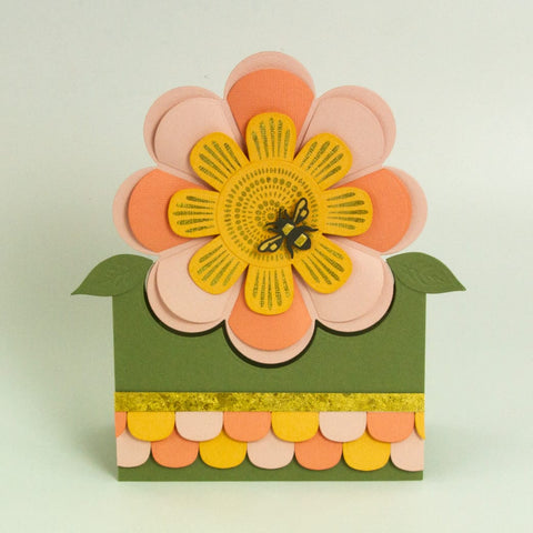 Tonic Studios Die Cutting Petal Perfection Die Set & Adhesive Sheets - DB09