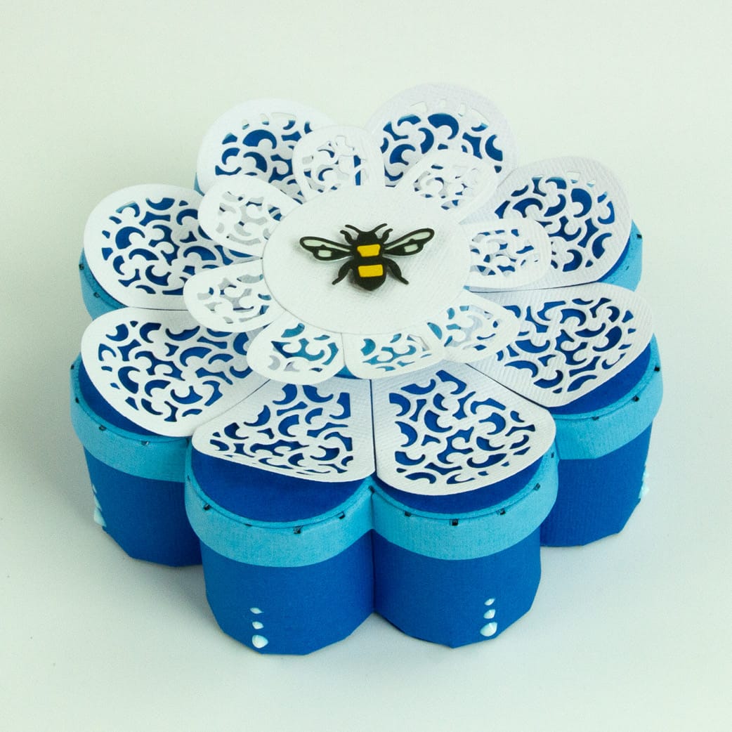 Tonic Studios Die Cutting Petal Perfection Die Set & Adhesive Sheets - DB09