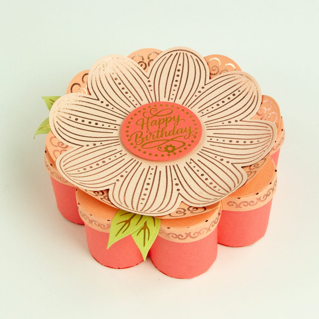 Tonic Studios Die Cutting Petal Perfection Die Set & Adhesive Sheets - DB09