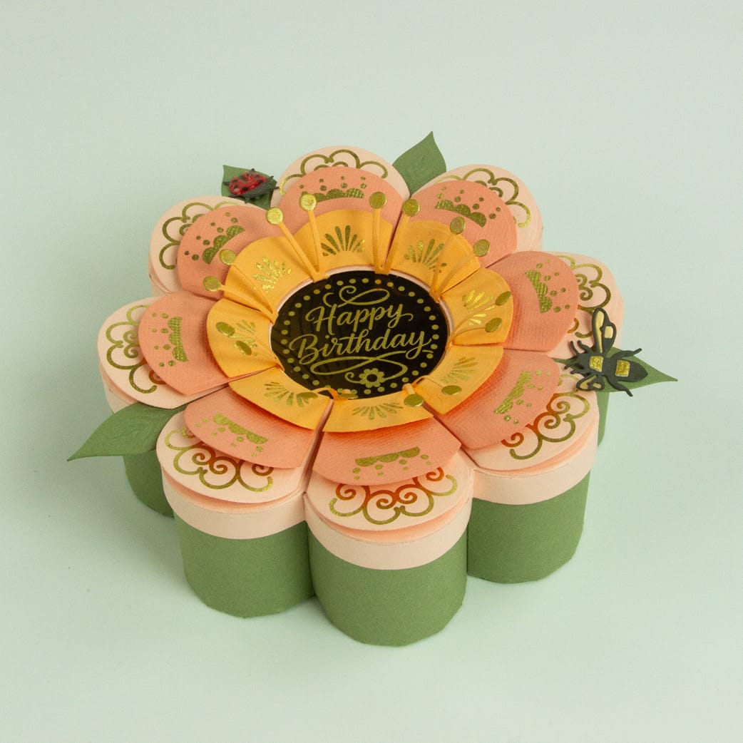 Tonic Studios Die Cutting Petal Perfection Die Set & Adhesive Sheets - DB09
