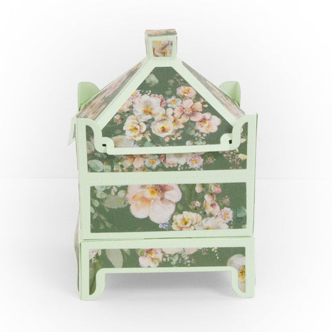 Tonic Studios Die Cutting Pretty Pagoda Gift Box - Create & Make Die Set - CREATE16