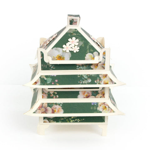 Tonic Studios Die Cutting Pretty Pagoda Gift Box - Create & Make Die Set - CREATE16