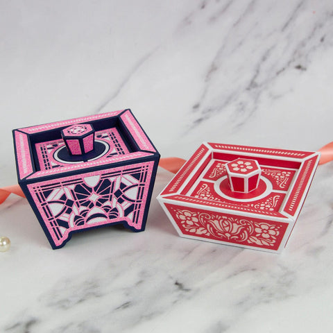 Tonic Studios Die Cutting Pretty Planter Gift Box Die Set - 5516e