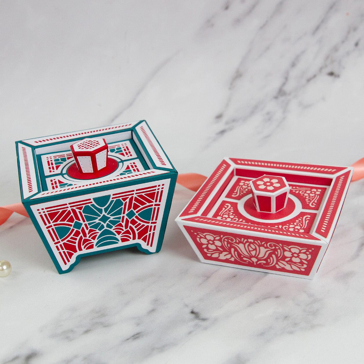 Tonic Studios Die Cutting Pretty Planter Gift Box Die Set - 5516e