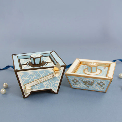Tonic Studios Die Cutting Pretty Planter Gift Box Die Set - 5516e