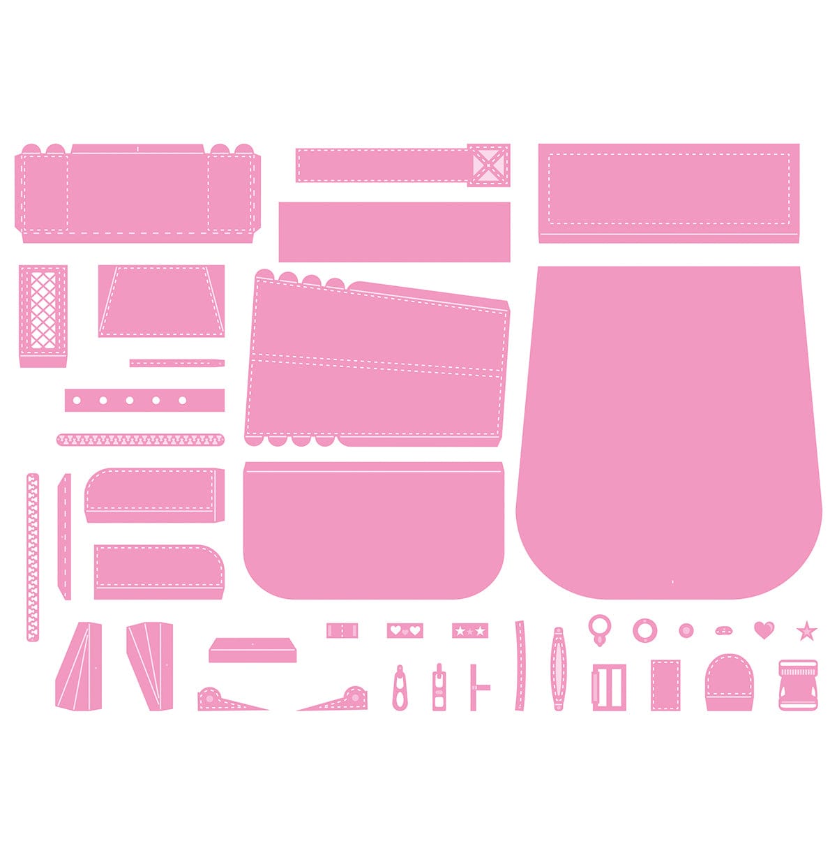 Tonic Studios Die Cutting Radiant Rucksack Die and Patterned Pad Collection - CW2504