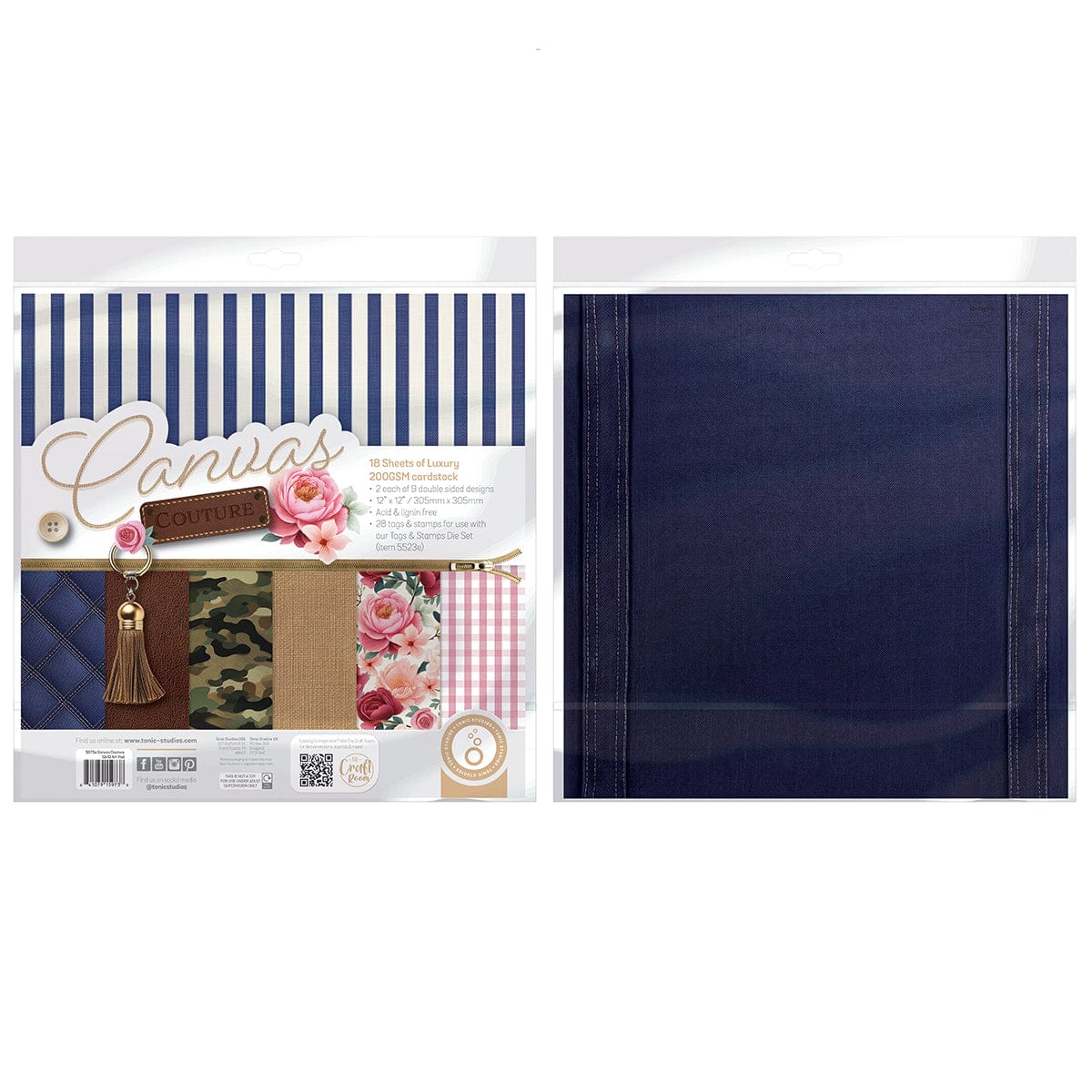 Tonic Studios Die Cutting Radiant Rucksack Die and Patterned Pad Collection - CW2504