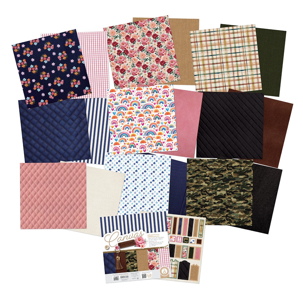 Tonic Studios Die Cutting Radiant Rucksack Die and Patterned Pad Collection - CW2504