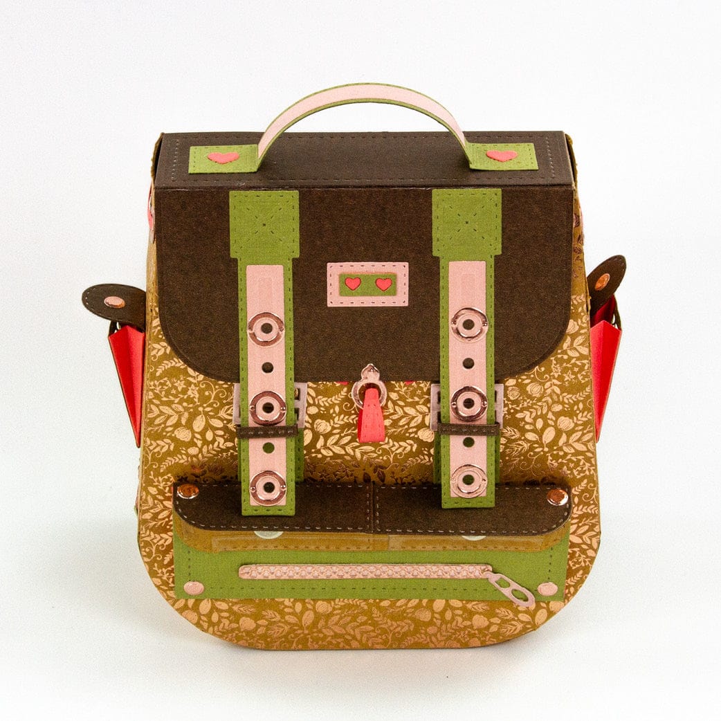 Tonic Studios Die Cutting Radiant Rucksack Die and Patterned Pad Collection - CW2504