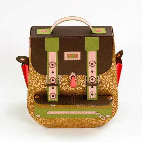 Tonic Studios Die Cutting Radiant Rucksack Die and Patterned Pad Collection - CW2504