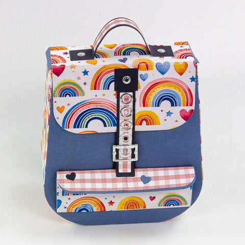 Tonic Studios Die Cutting Radiant Rucksack Die and Patterned Pad Collection - CW2504