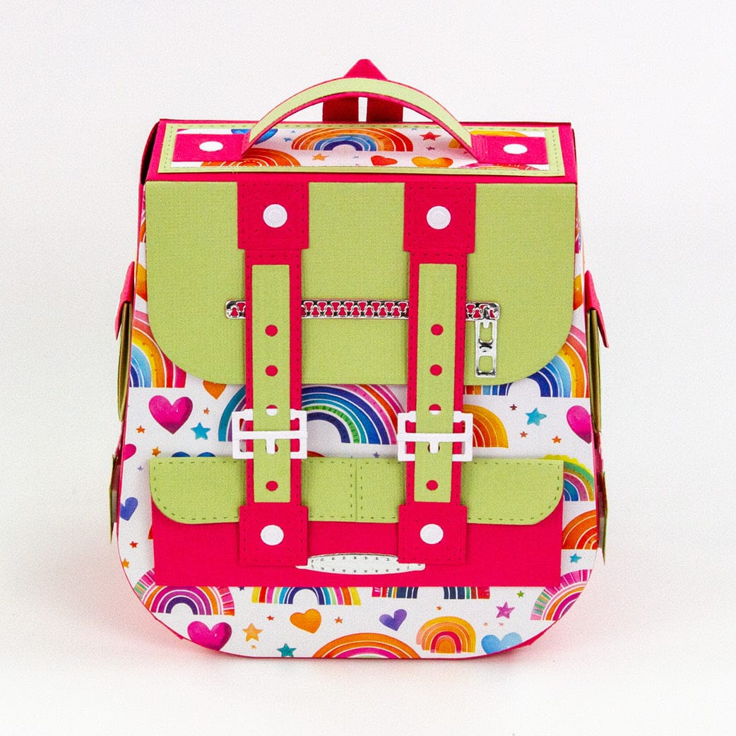 Tonic Studios Die Cutting Radiant Rucksack Die and Patterned Pad Collection - CW2504