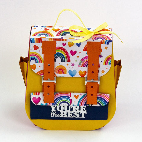 Tonic Studios Die Cutting Radiant Rucksack Die and Patterned Pad Collection - CW2504