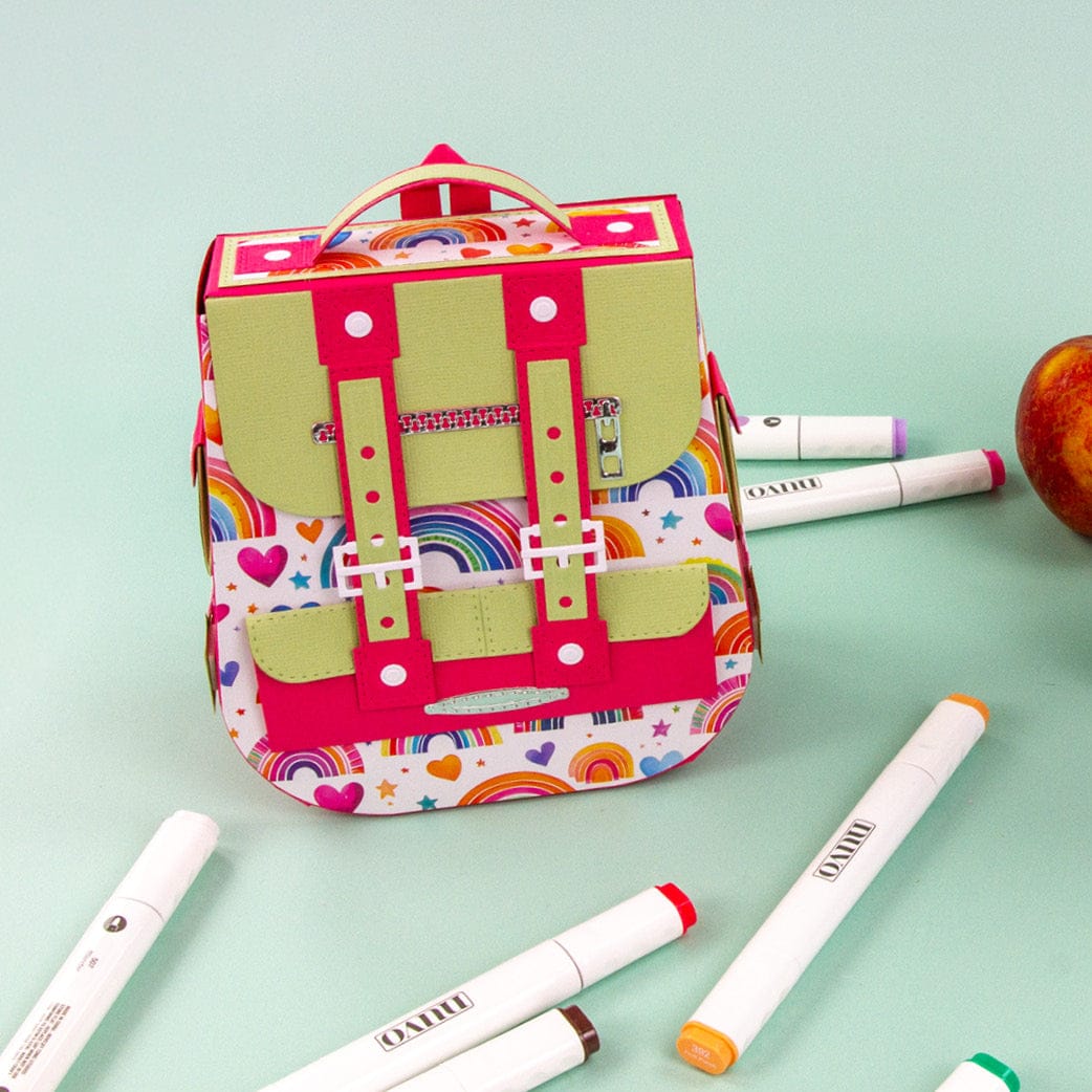 Tonic Studios Die Cutting Radiant Rucksack Die and Patterned Pad Collection - CW2504