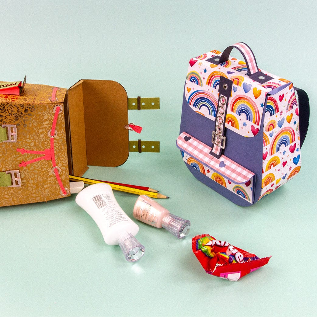 Tonic Studios Die Cutting Radiant Rucksack Die and Patterned Pad Collection - CW2504