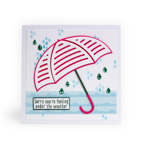 Tonic Studios Die Cutting Rainy Day Delights Stamp Set - 5408e