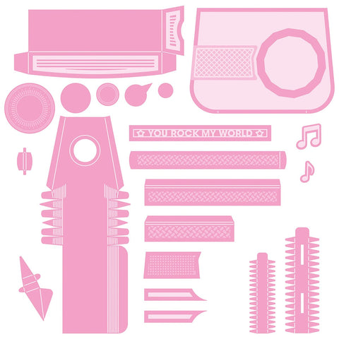 Tonic Studios Die Cutting Retro Radio Die Set - Showcase Die Set - SHOW63