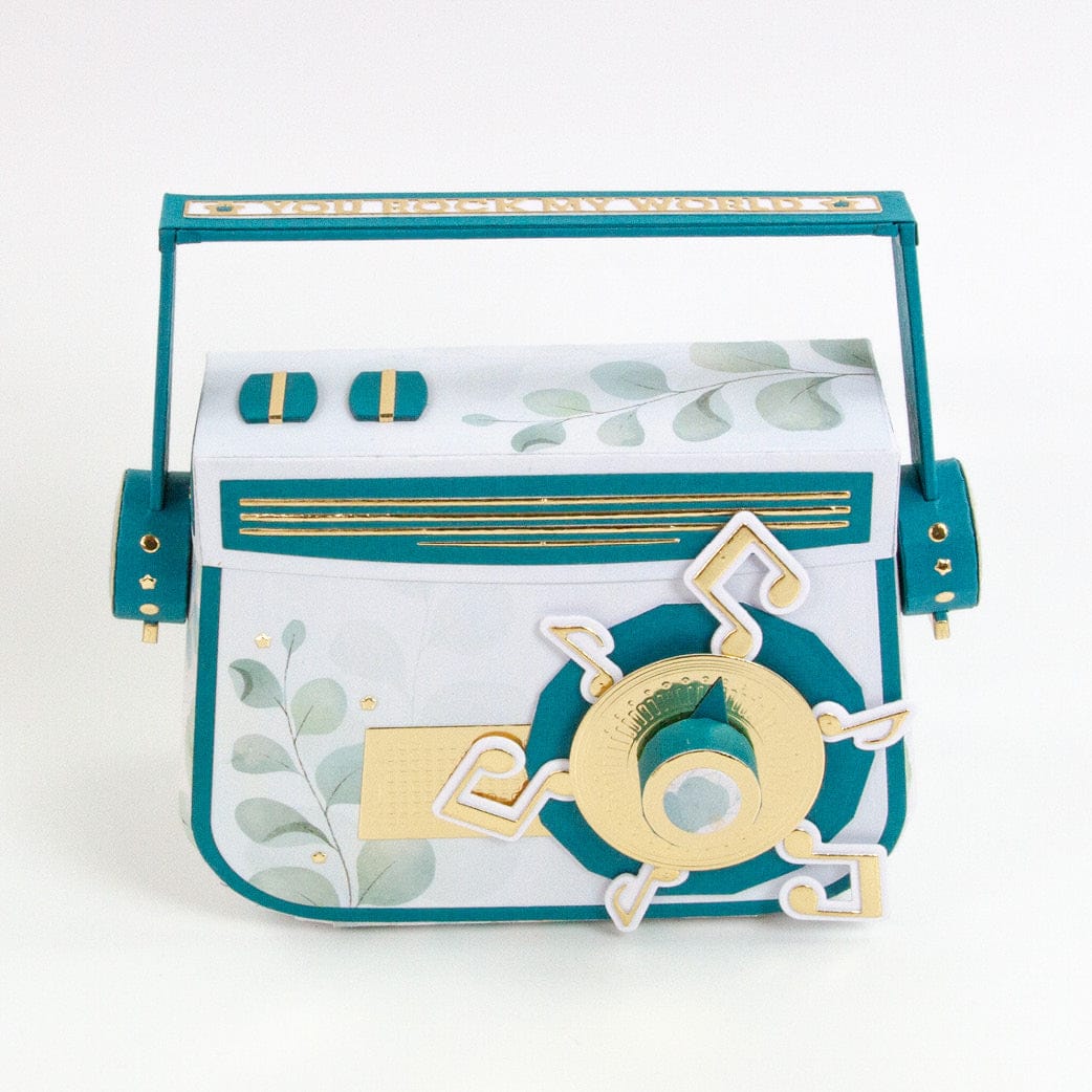 Tonic Studios Die Cutting Retro Radio Die Set - Showcase Die Set - SHOW63