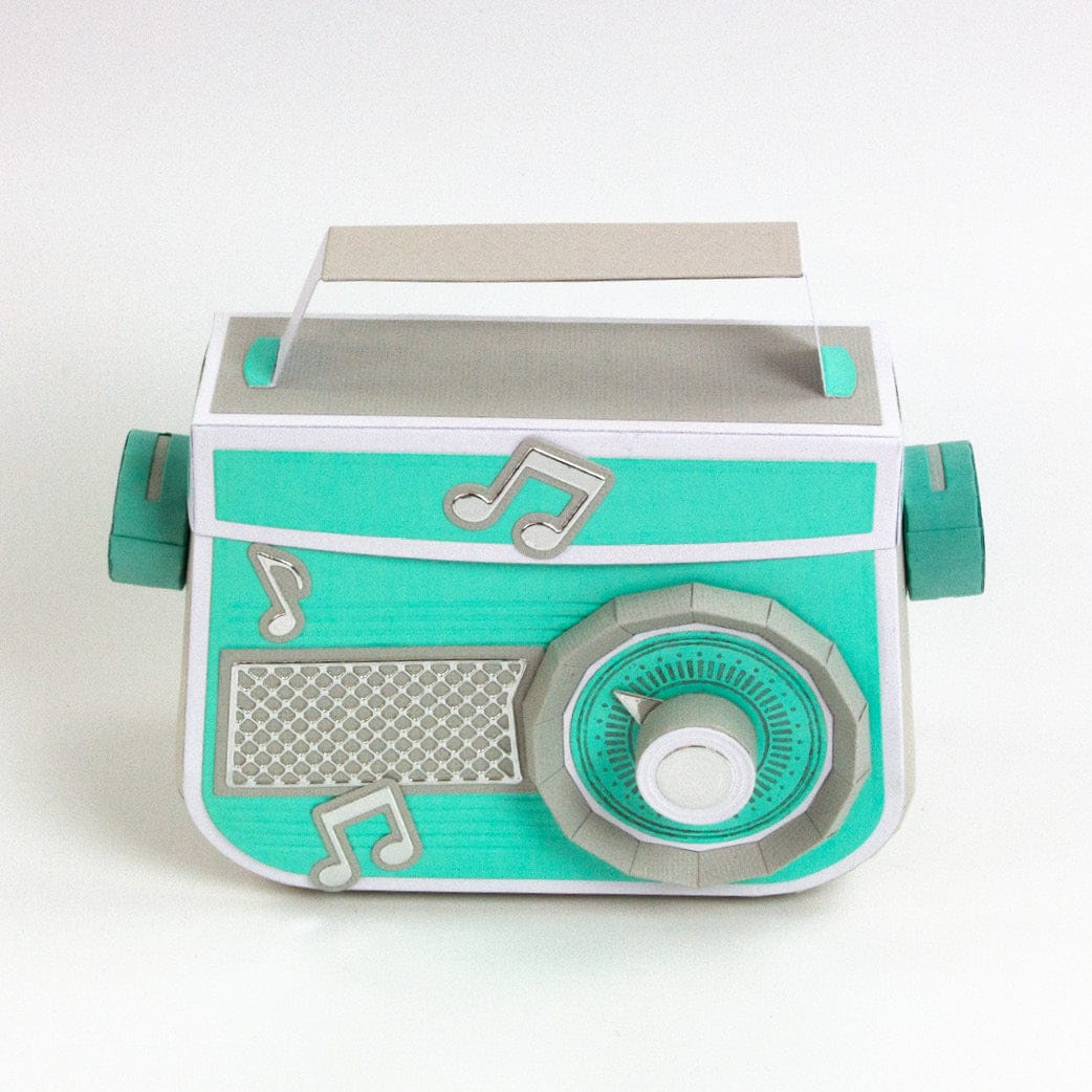 Tonic Studios Die Cutting Retro Radio Die Set - Showcase Die Set - SHOW63