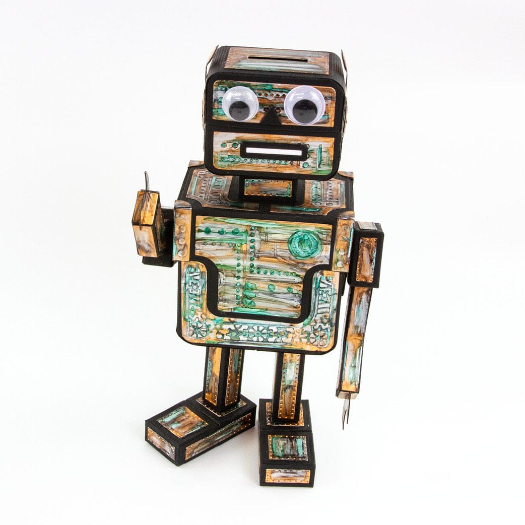 Retro Robot Gift Box Die Set - 5930e – Tonic Studios