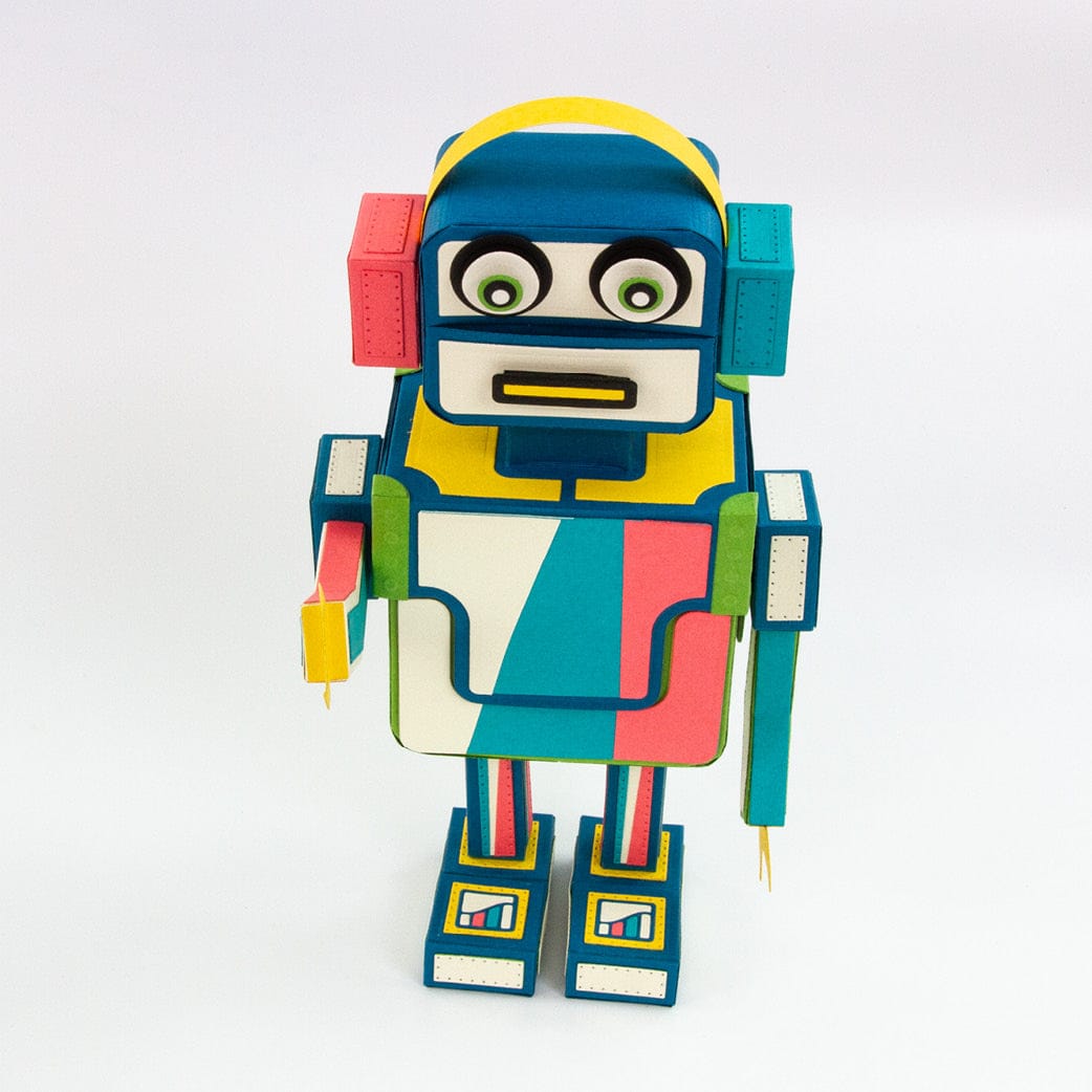 Tonic Studios Die Cutting Retro Robot Gift Box Die Set - 5930e