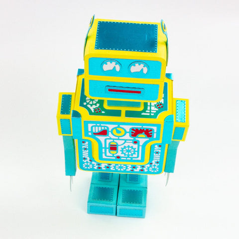 Tonic Studios Die Cutting Retro Robot Gift Box Die Set - 5930e