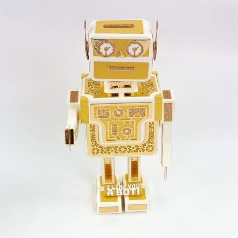 Tonic Studios Die Cutting Retro Robot Gift Box Die Set - 5930e