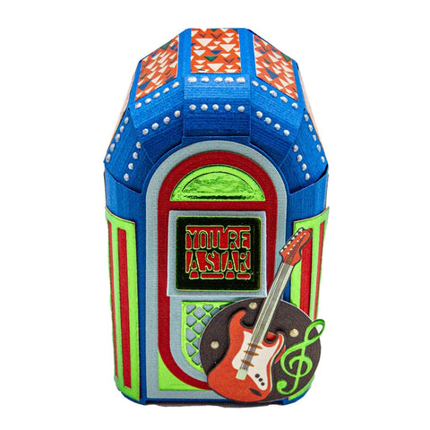 Tonic Studios Die Cutting Retro Rock 'n' Roll Jukebox Die Set - 5365e