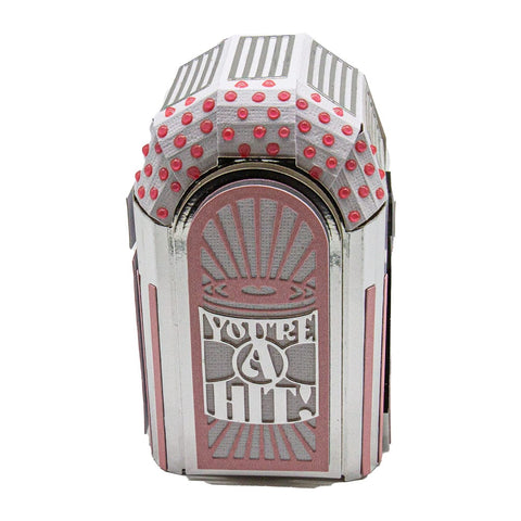 Tonic Studios Die Cutting Retro Rock 'n' Roll Jukebox Die Set - 5365e
