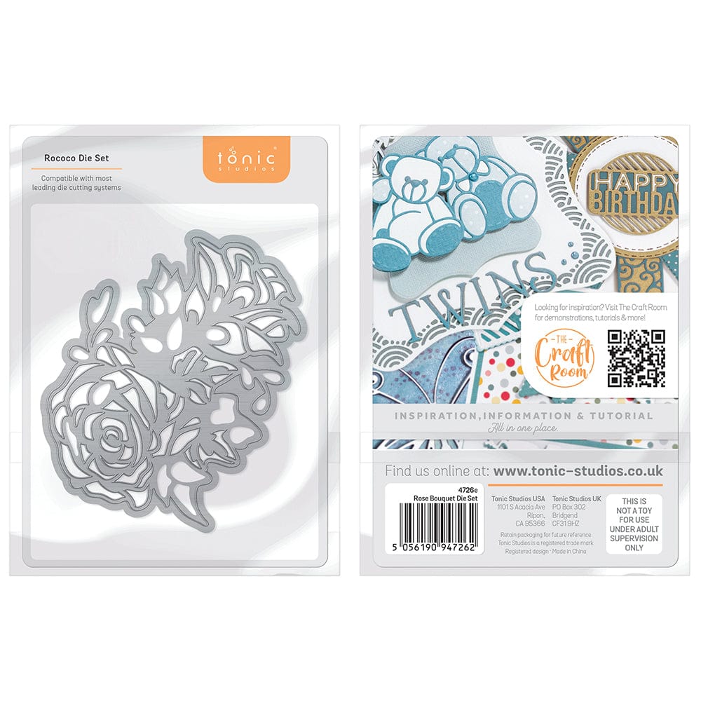 Tonic Studios Die Cutting Rose Bouquet Die Set - 4726E