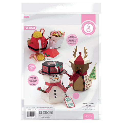 Tonic Studios Die Cutting Santa & Friends Die Set - 5261e