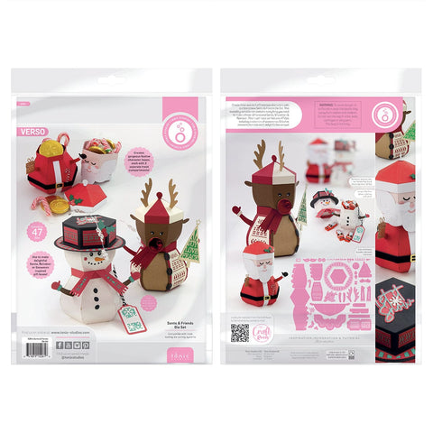 Tonic Studios Die Cutting Santa & Friends Die Set - 5261e