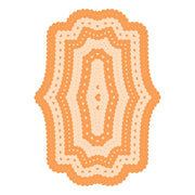 Tonic Studios Die Cutting Scalloped Heart Layering Die Set - 4491E