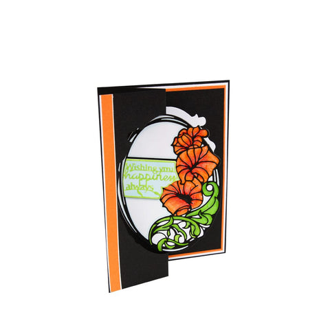 Tonic Studios Die Cutting Scribbled Blooms - Always Happy! Die Set - 5398e