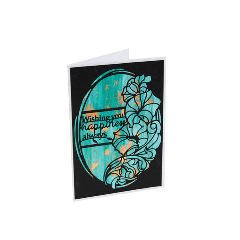 Tonic Studios Die Cutting Scribbled Blooms - Always Happy! Die Set - 5398e