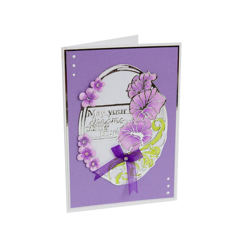 Tonic Studios Die Cutting Scribbled Blooms - Always Happy! Die Set - 5398e