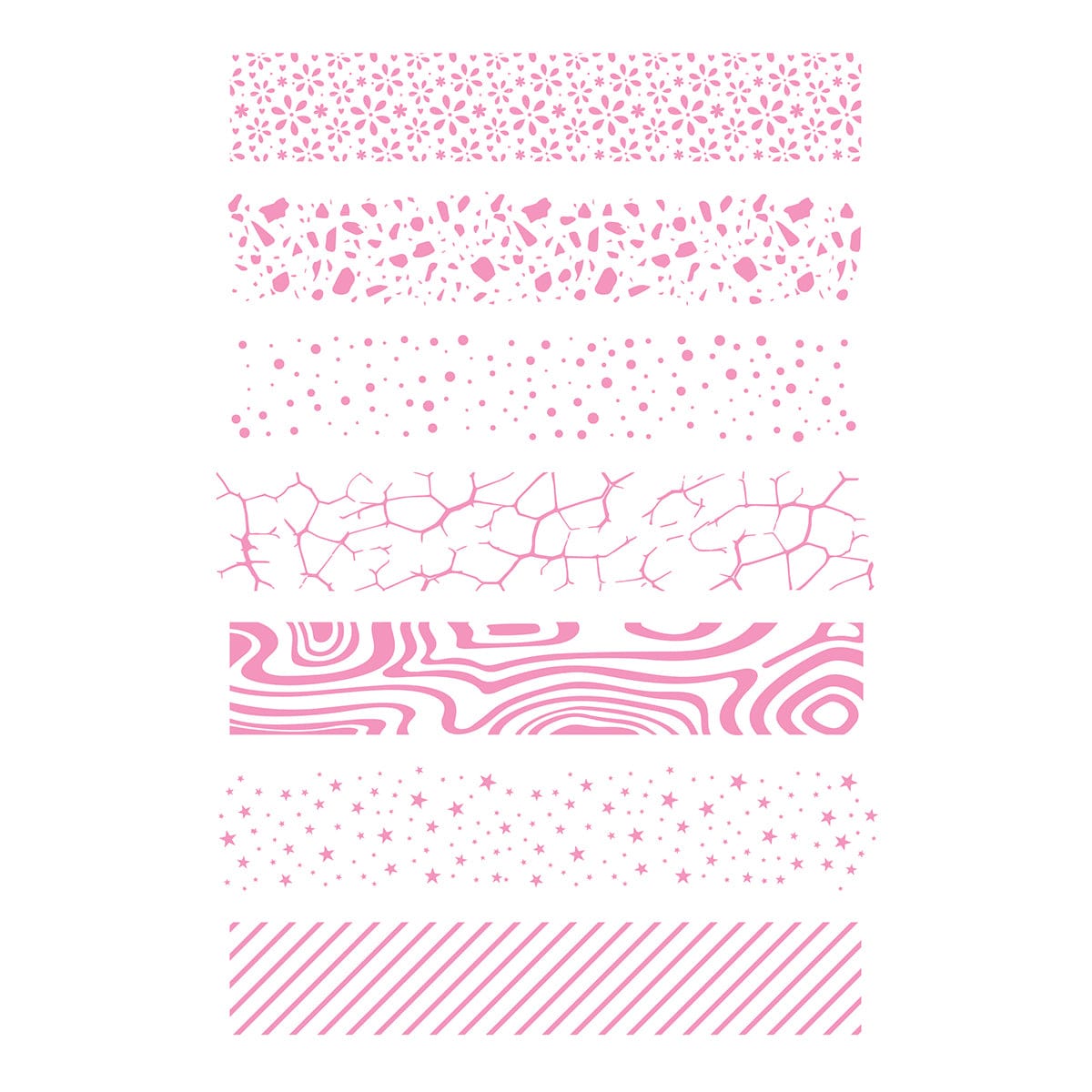 Tonic Studios Die Cutting Scribbles, Textures & Patterns Collection - DB127