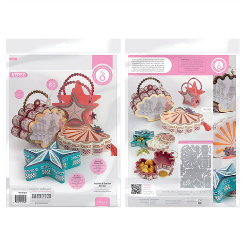 Tonic Studios Die Cutting Seashell and Starfish 3 in 1 Die Set - 5965e