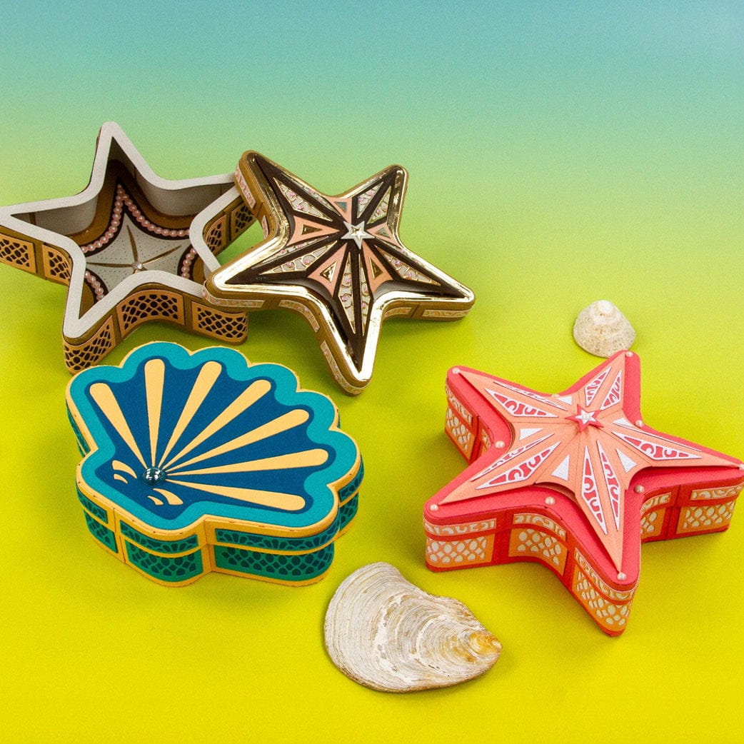 Tonic Studios Die Cutting Seashell and Starfish 3 in 1 Die Set - 5965e