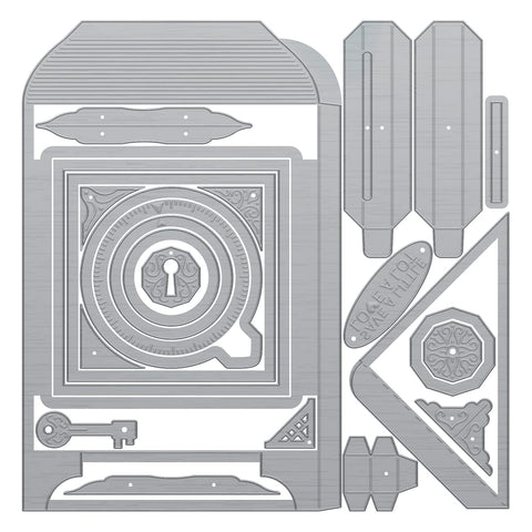 Tonic Studios Die Cutting Secrets and Keepsakes Deposit Box - Create & Make Die Set - CREATE24