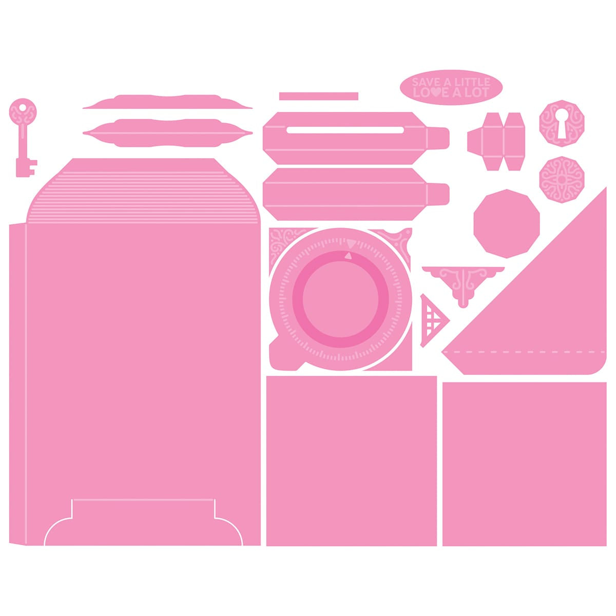 Tonic Studios Die Cutting Secrets and Keepsakes Deposit Box - Create & Make Die Set - CREATE24