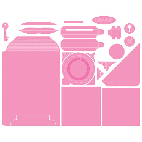 Tonic Studios Die Cutting Secrets and Keepsakes Deposit Box - Create & Make Die Set - CREATE24