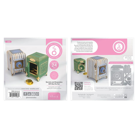 Tonic Studios Die Cutting Secrets and Keepsakes Deposit Box - Create & Make Die Set - CREATE24