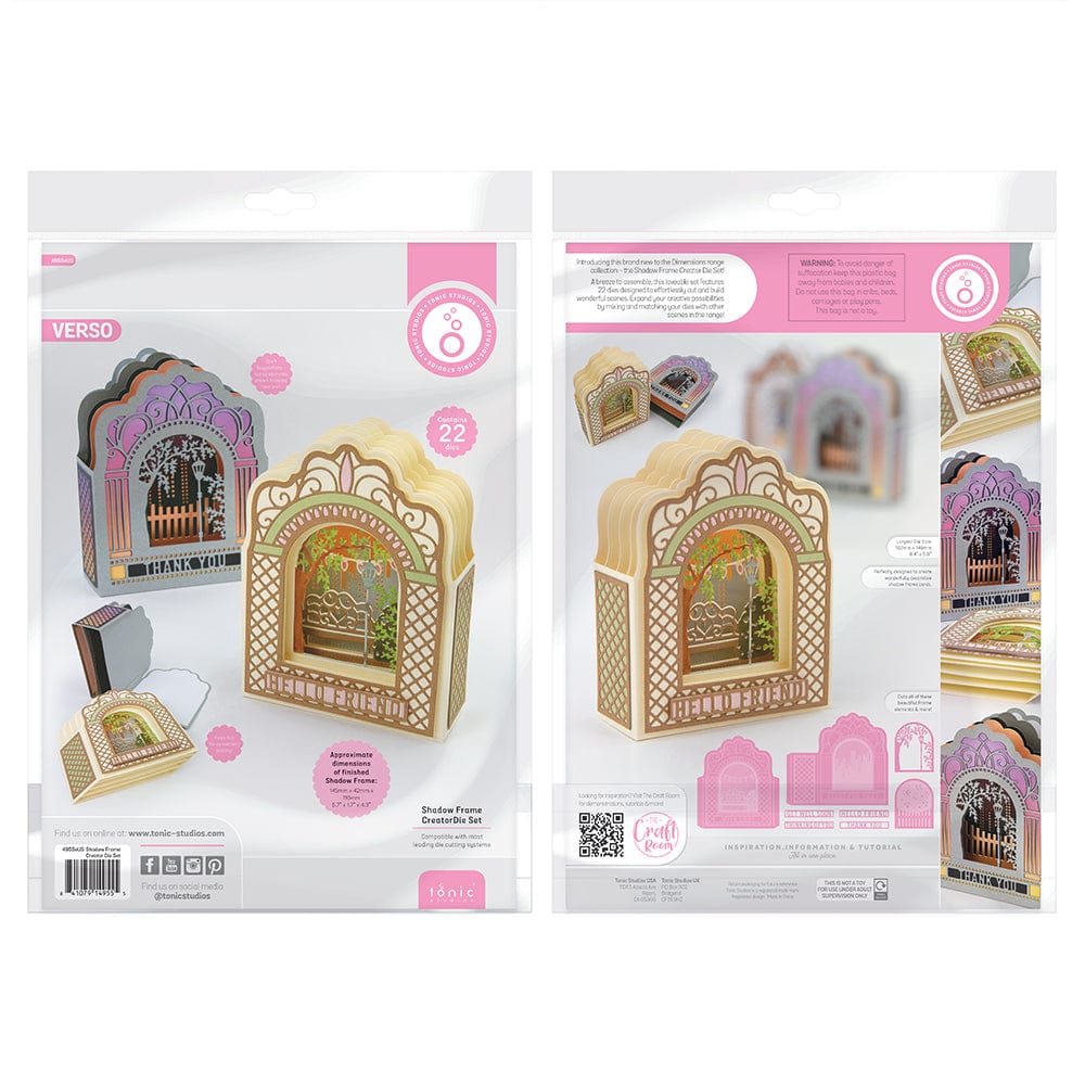 Tonic Studios Die Cutting Shadow Frame Creator Die Set - 4955E