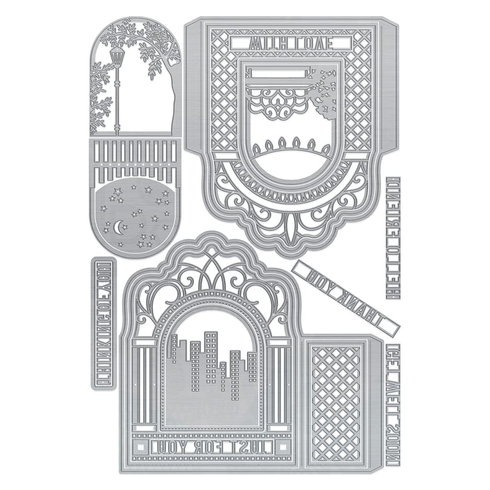 Tonic Studios Die Cutting Shadow Frame Creator Die Set - 4955E