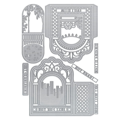 Tonic Studios Die Cutting Shadow Frame Creator Die Set - 4955E